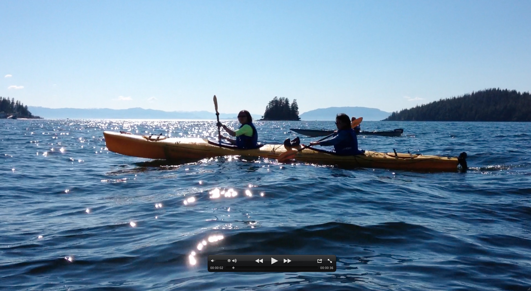 Sea kayaking